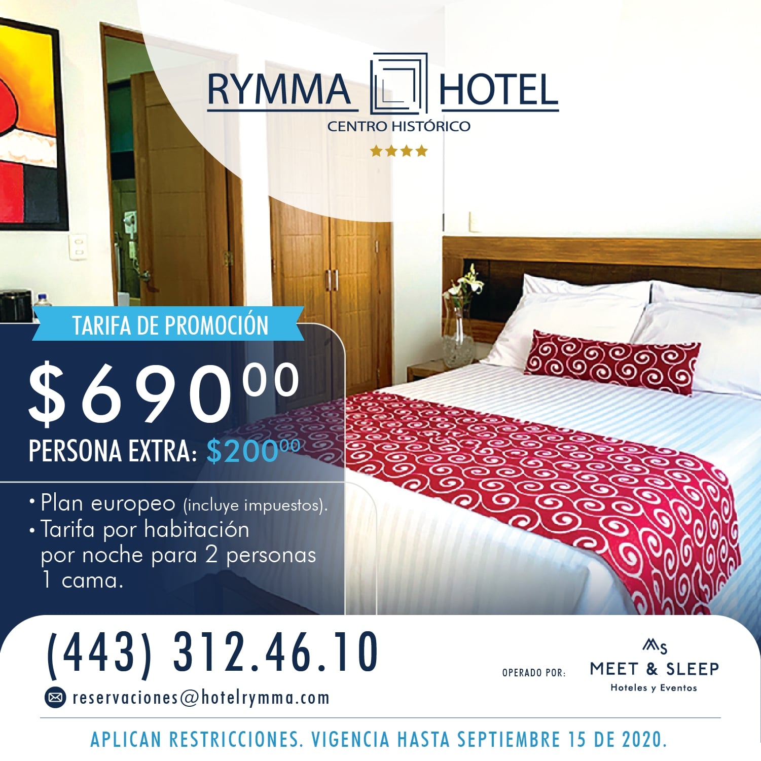 promociones hotel rymma